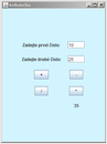 Kalkulačka v Javě